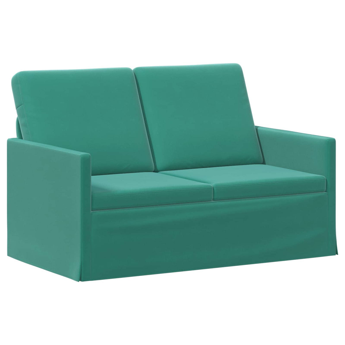 2 Seater Sofa Turquoise 130 x 81 x 82 cm Velvet