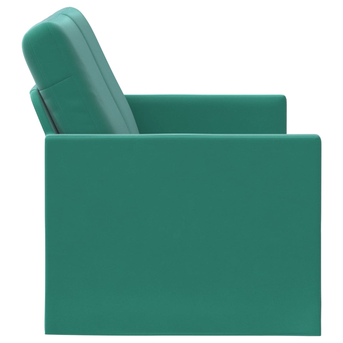 2 Seater Sofa Turquoise 130 x 81 x 82 cm Velvet