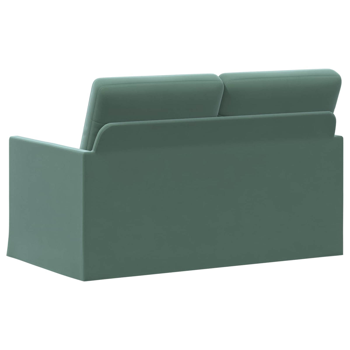 2 Seater Sofa Sea Green 130 x 81 x 82 cm Velvet