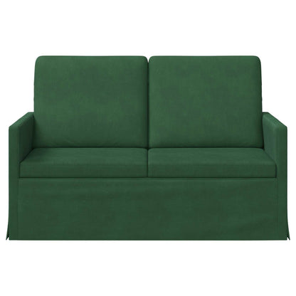 2 Seater Sofa Jungle Green 130 x 81 x 82 cm Corduroy Fabric