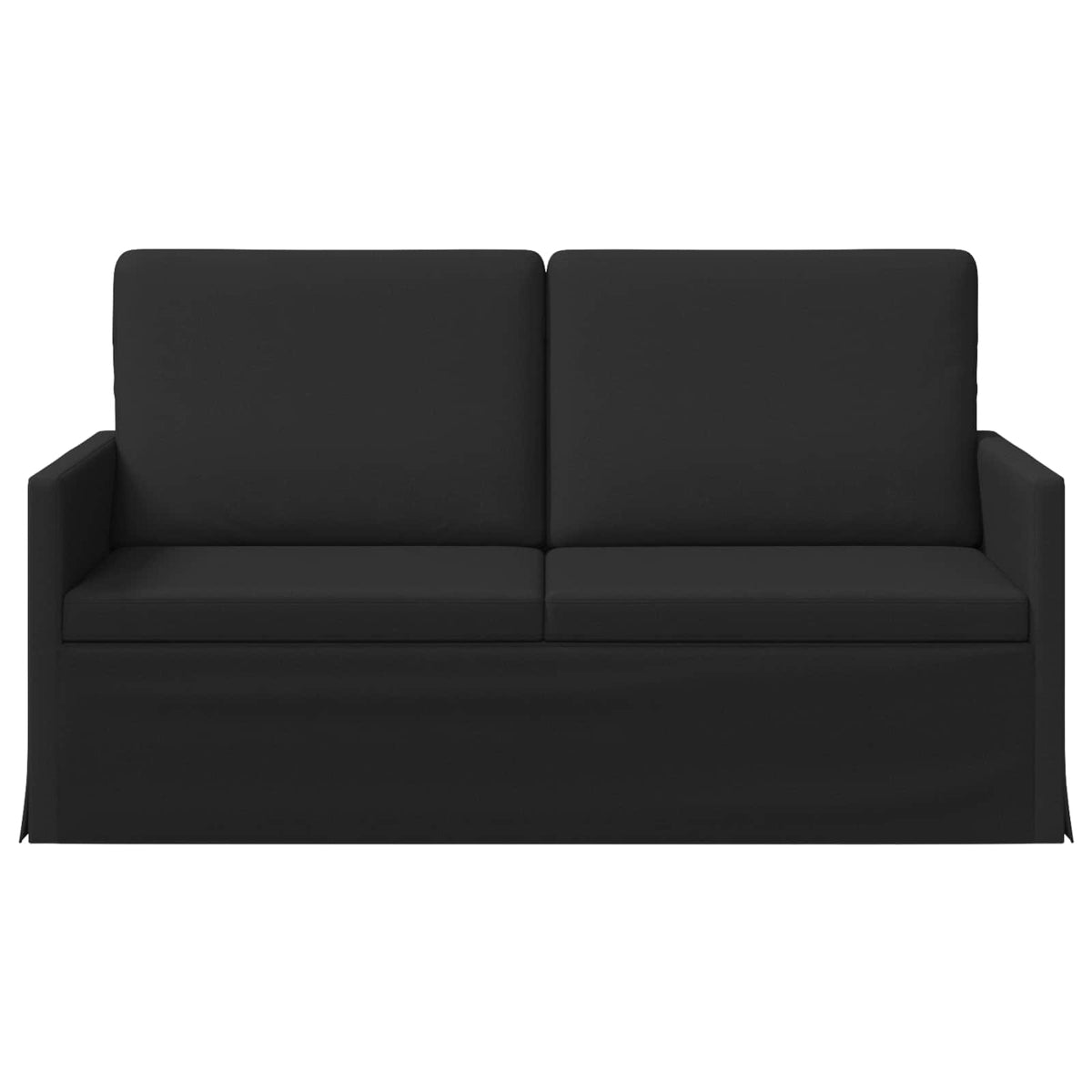 2 Seater Sofa Black 150 x 81 x 82 cm Fabric