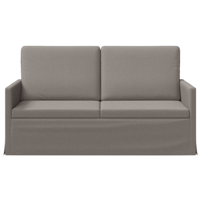 2 Seater Sofa Taupe 150 x 81 x 82 cm Fabric