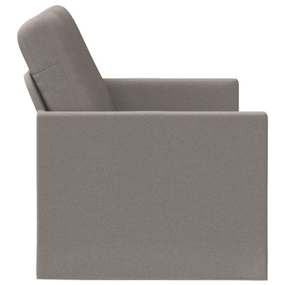 2 Seater Sofa Taupe 150 x 81 x 82 cm Fabric