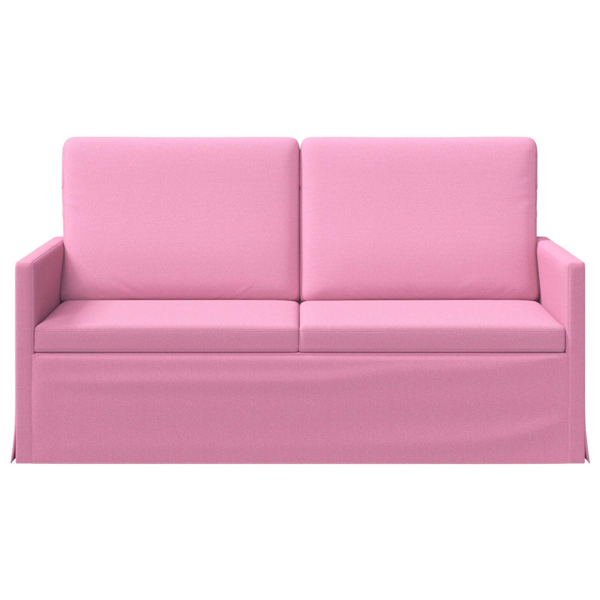 2 Seater Sofa Pink 150 x 81 x 82 cm Fabric