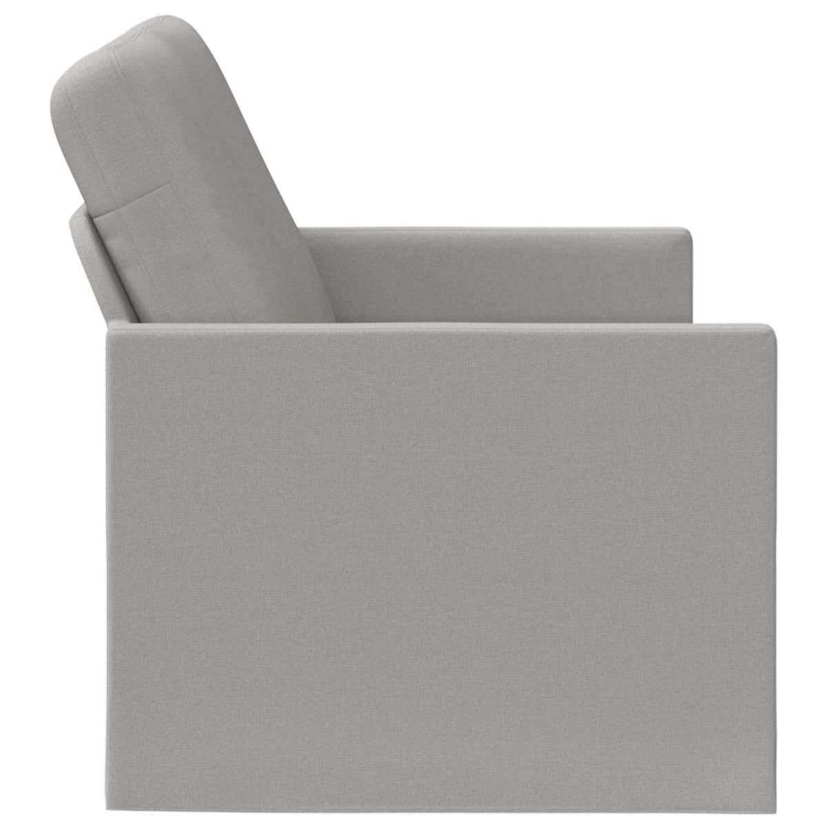 2 Seater Sofa Cloud Grey 150 x 81 x 82 cm Fabric