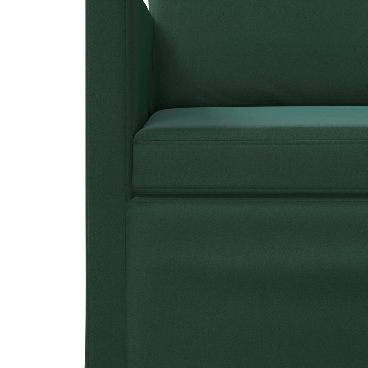 2 Seater Sofa Dark Green 150 x 81 x 82 cm Velvet
