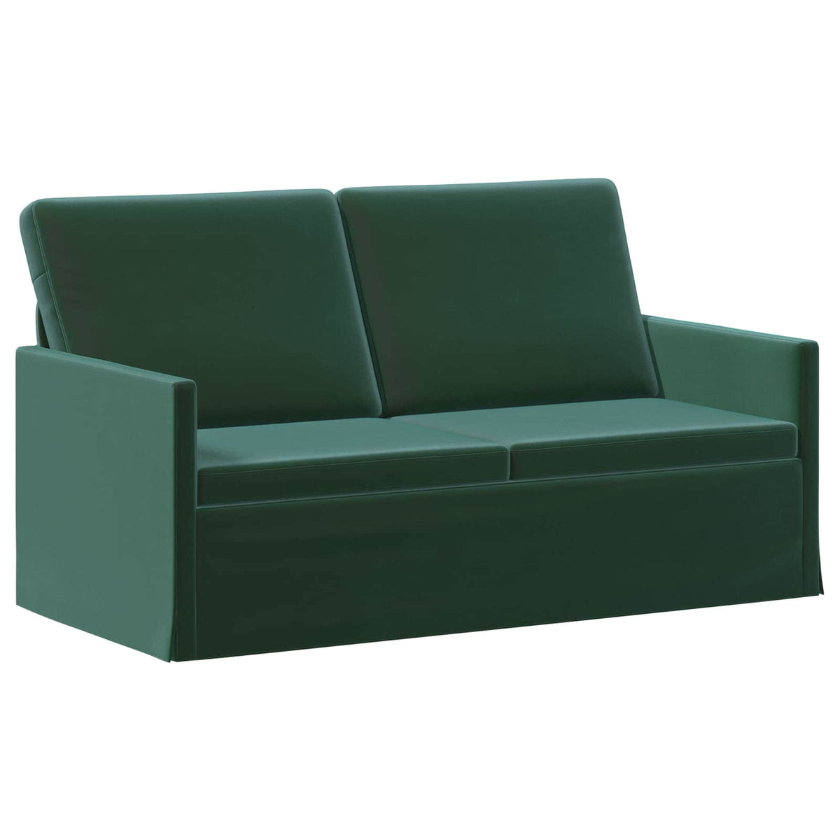 2 Seater Sofa Dark Green 150 x 81 x 82 cm Velvet