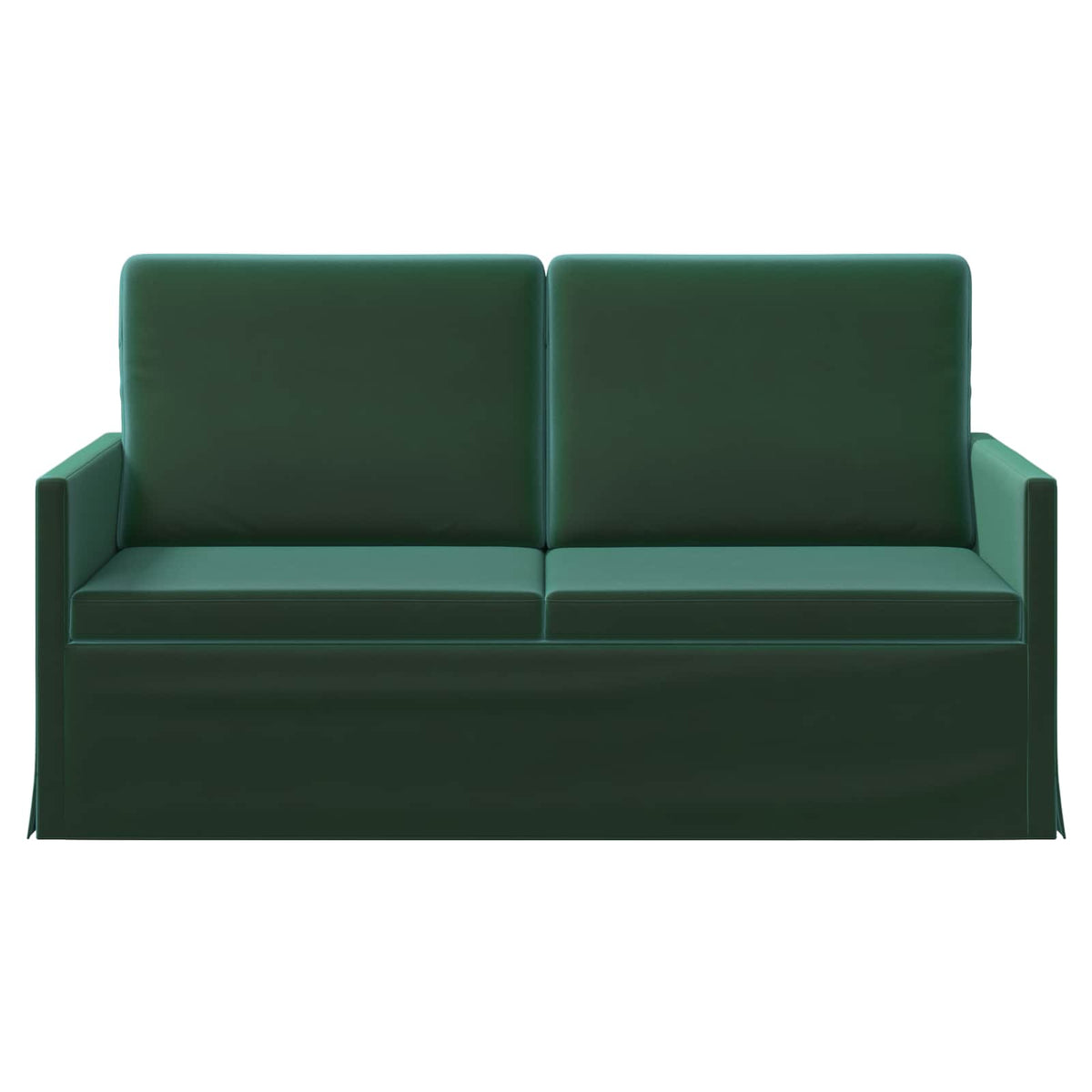 2 Seater Sofa Dark Green 150 x 81 x 82 cm Velvet