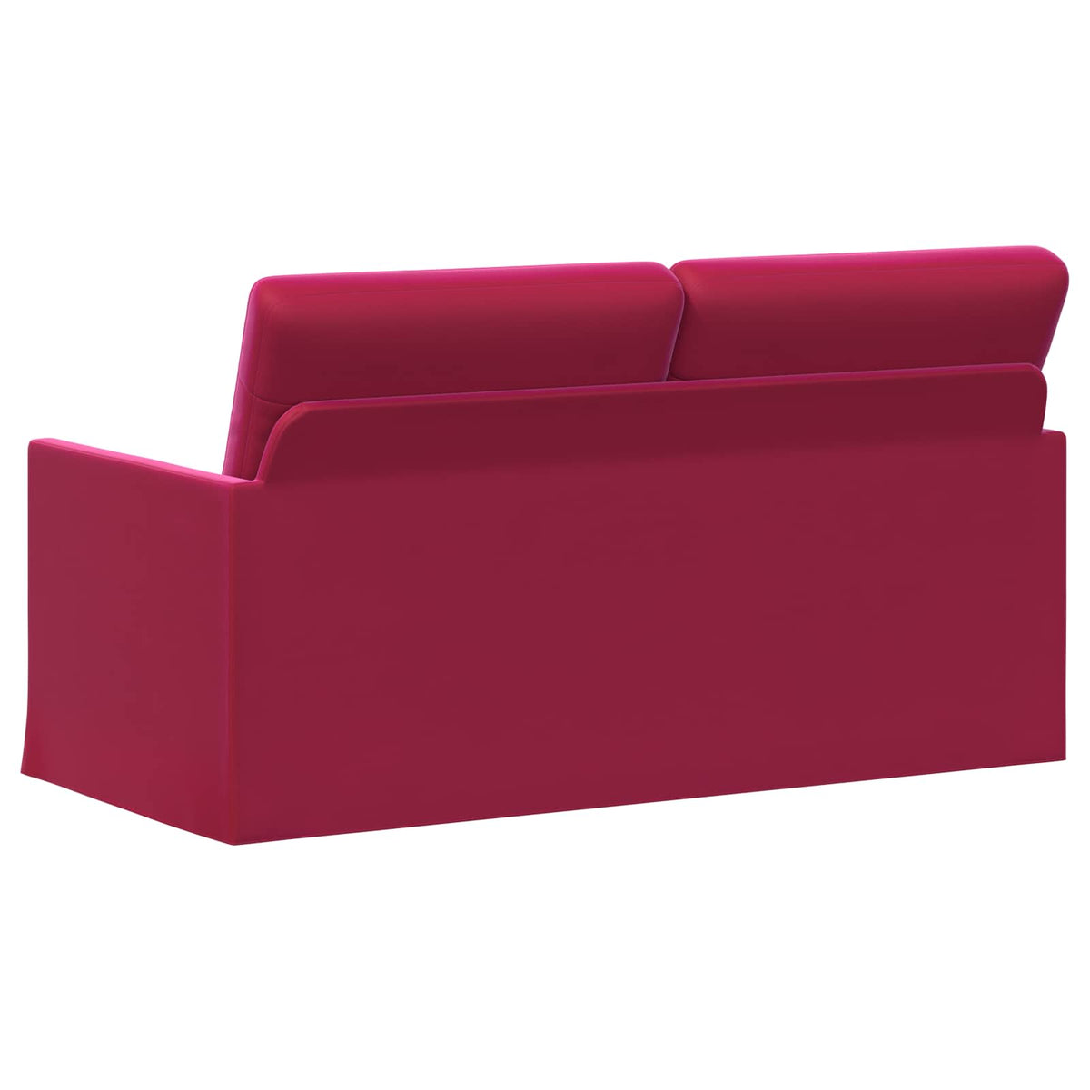 2 Seater Sofa Wine Red 150 x 81 x 82 cm Velvet
