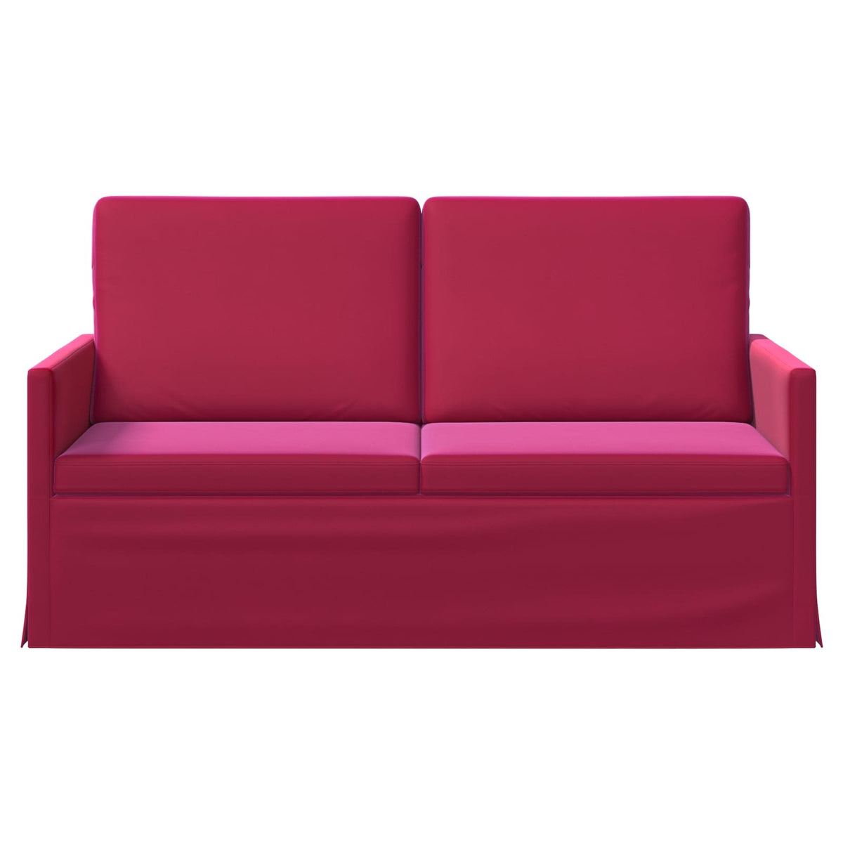 2 Seater Sofa Wine Red 150 x 81 x 82 cm Velvet