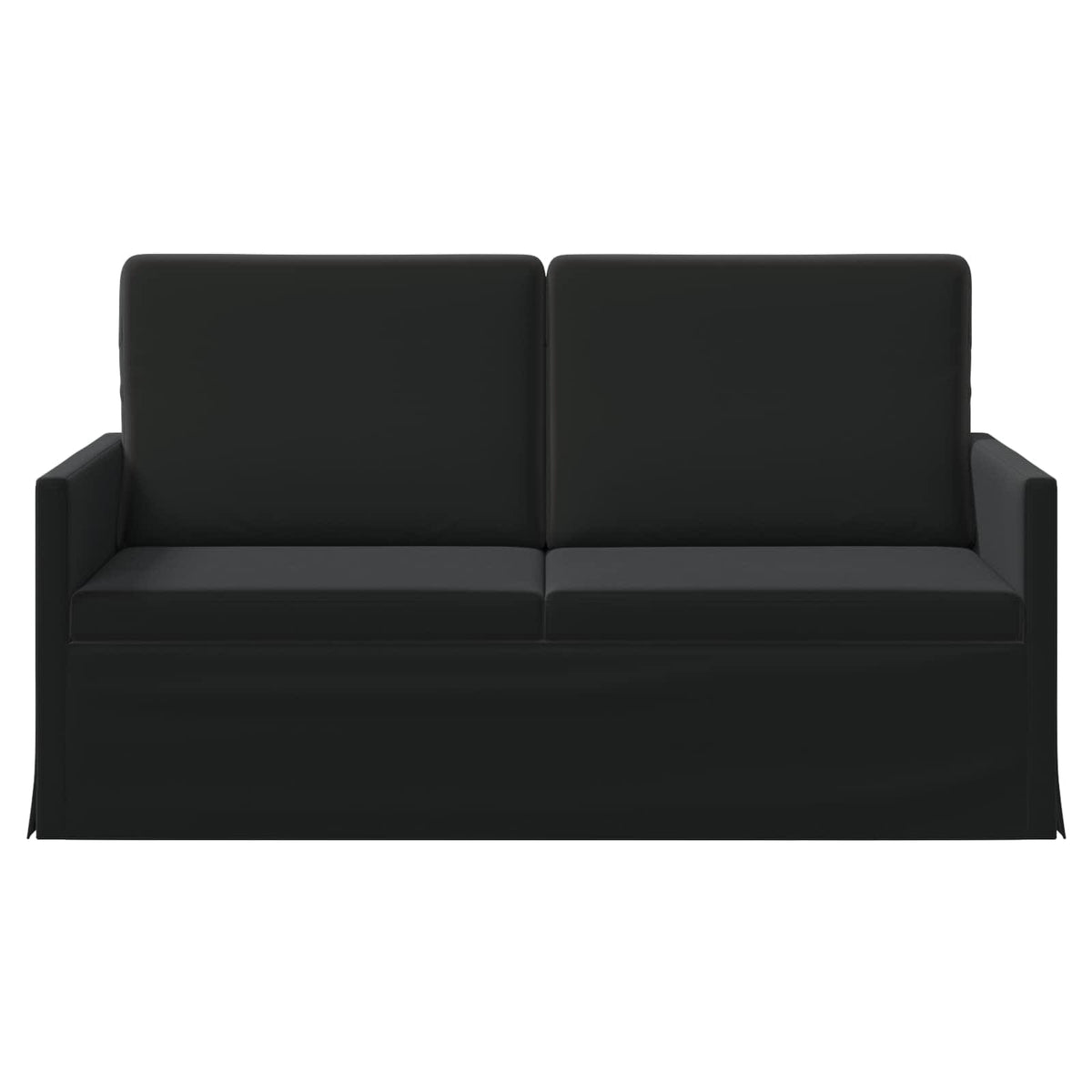 2 Seater Sofa Black 150 x 81 x 82 cm Velvet