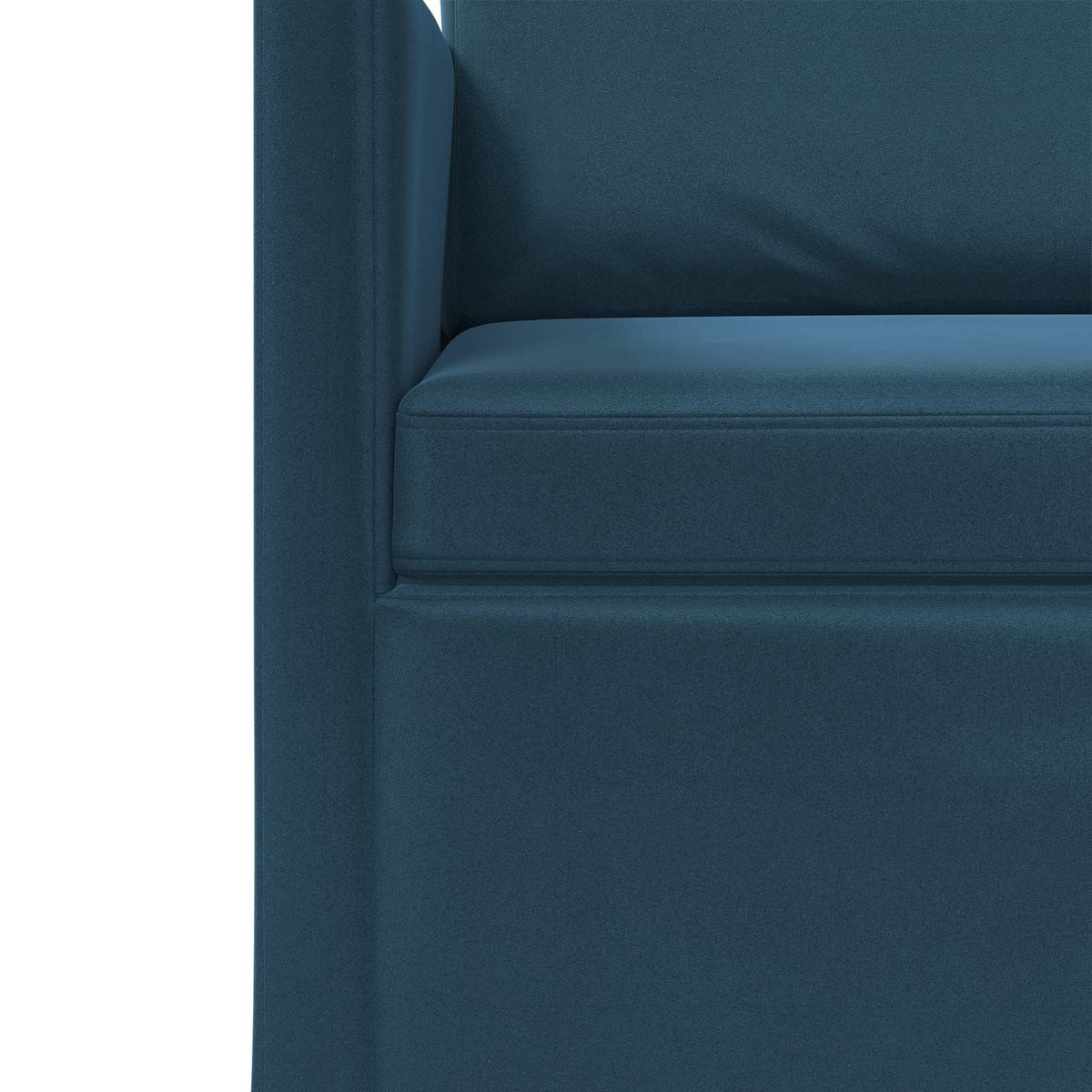 2 Seater Sofa Blue 150 x 81 x 82 cm Velvet