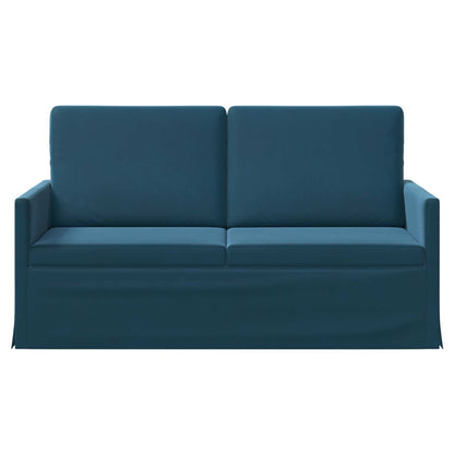 2 Seater Sofa Blue 150 x 81 x 82 cm Velvet