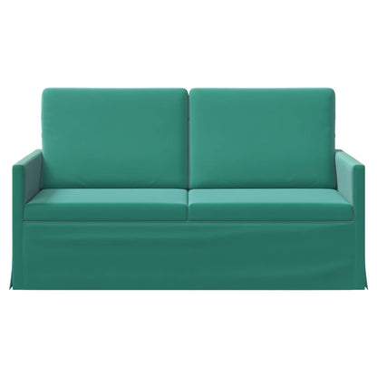 2 Seater Sofa Turquoise 150 x 81 x 82 cm Velvet