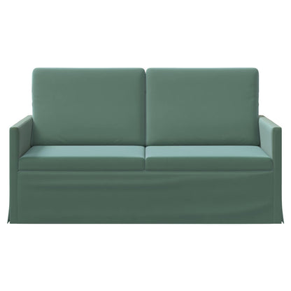 2 Seater Sofa Sea Green 150 x 81 x 82 cm Velvet