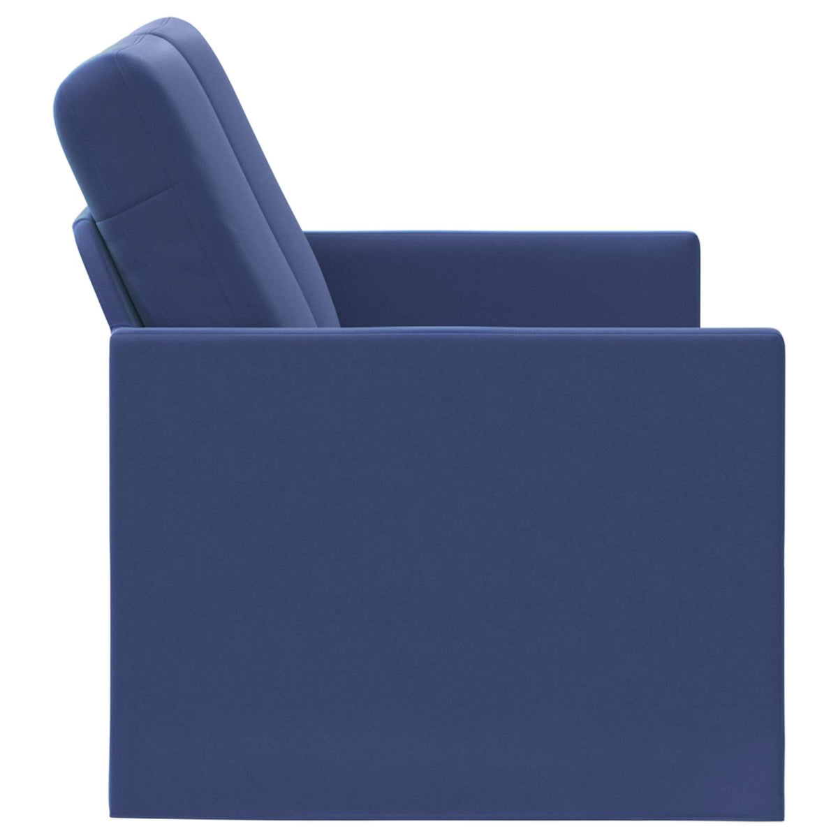 2 Seater Sofa Police Blue 150 x 81 x 82 cm Velvet