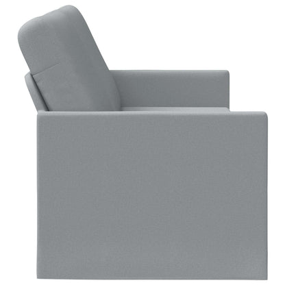 3 Seater Sofa Light Grey 190 x 81 x 82 cm Fabric