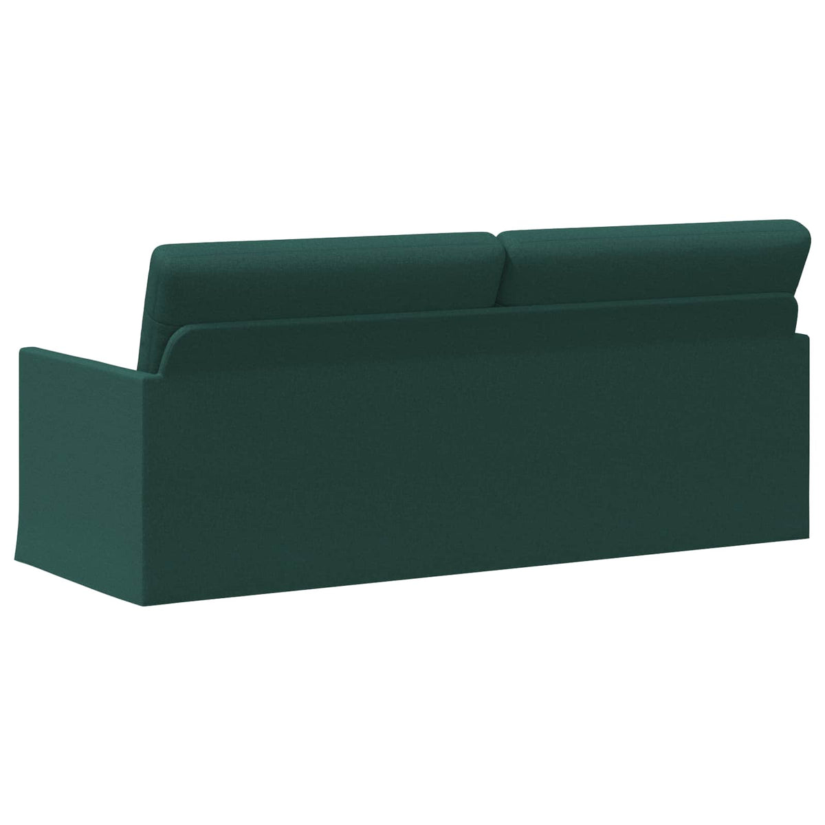 3 Seater Sofa Dark Green 190 x 81 x 82 cm Fabric