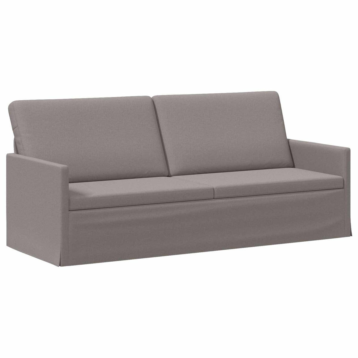 3 Seater Sofa Taupe 190 x 81 x 82 cm Fabric