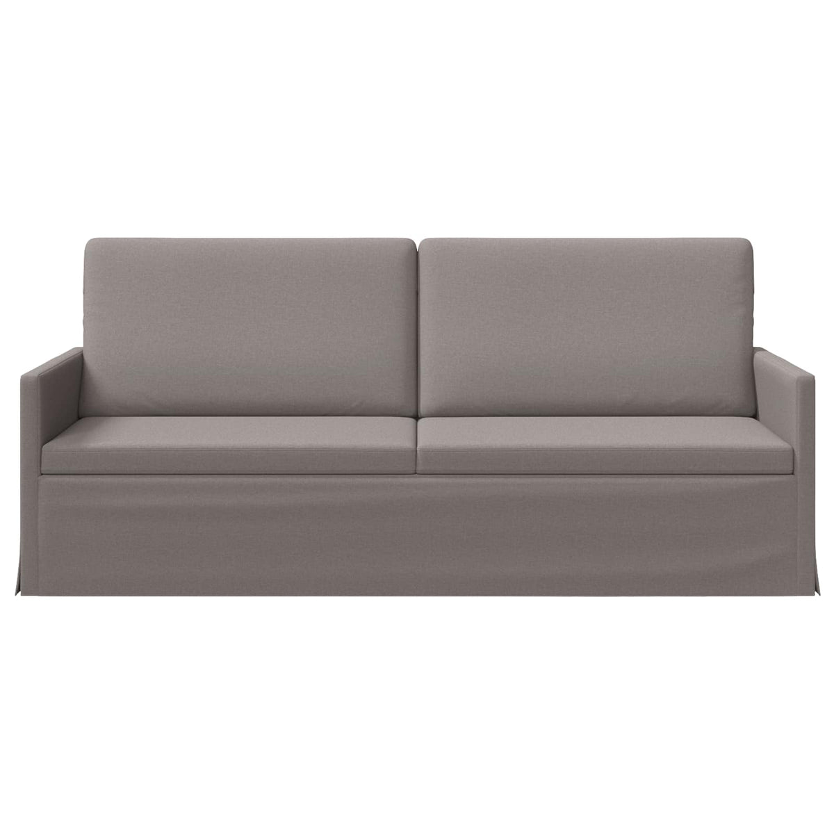 3 Seater Sofa Taupe 190 x 81 x 82 cm Fabric