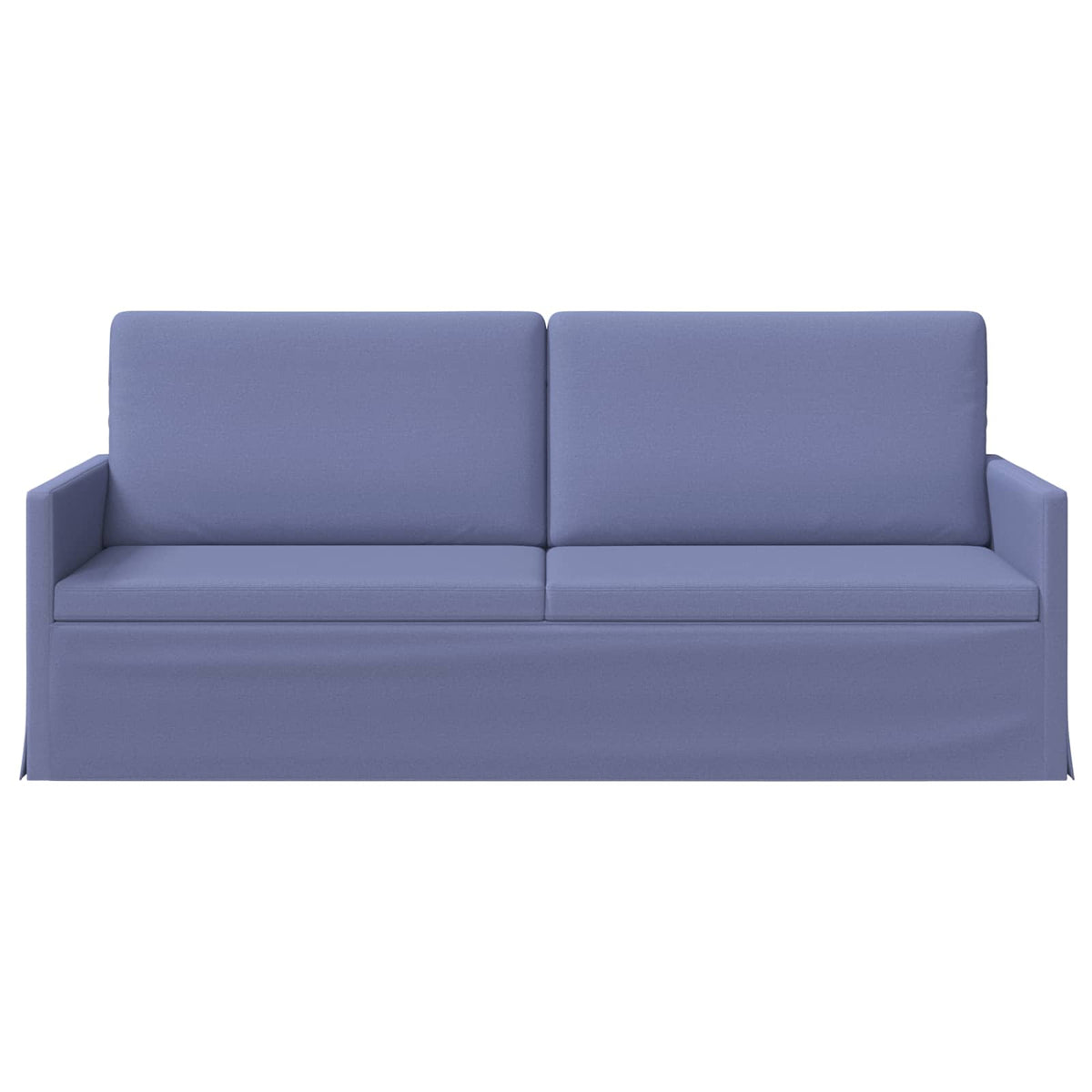 3 Seater Sofa Jeans Blue 190 x 81 x 82 cm Fabric