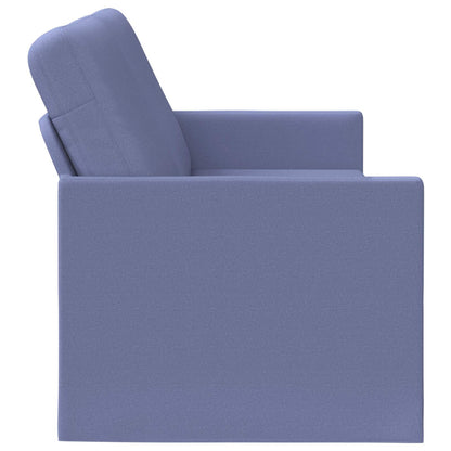 3 Seater Sofa Jeans Blue 190 x 81 x 82 cm Fabric