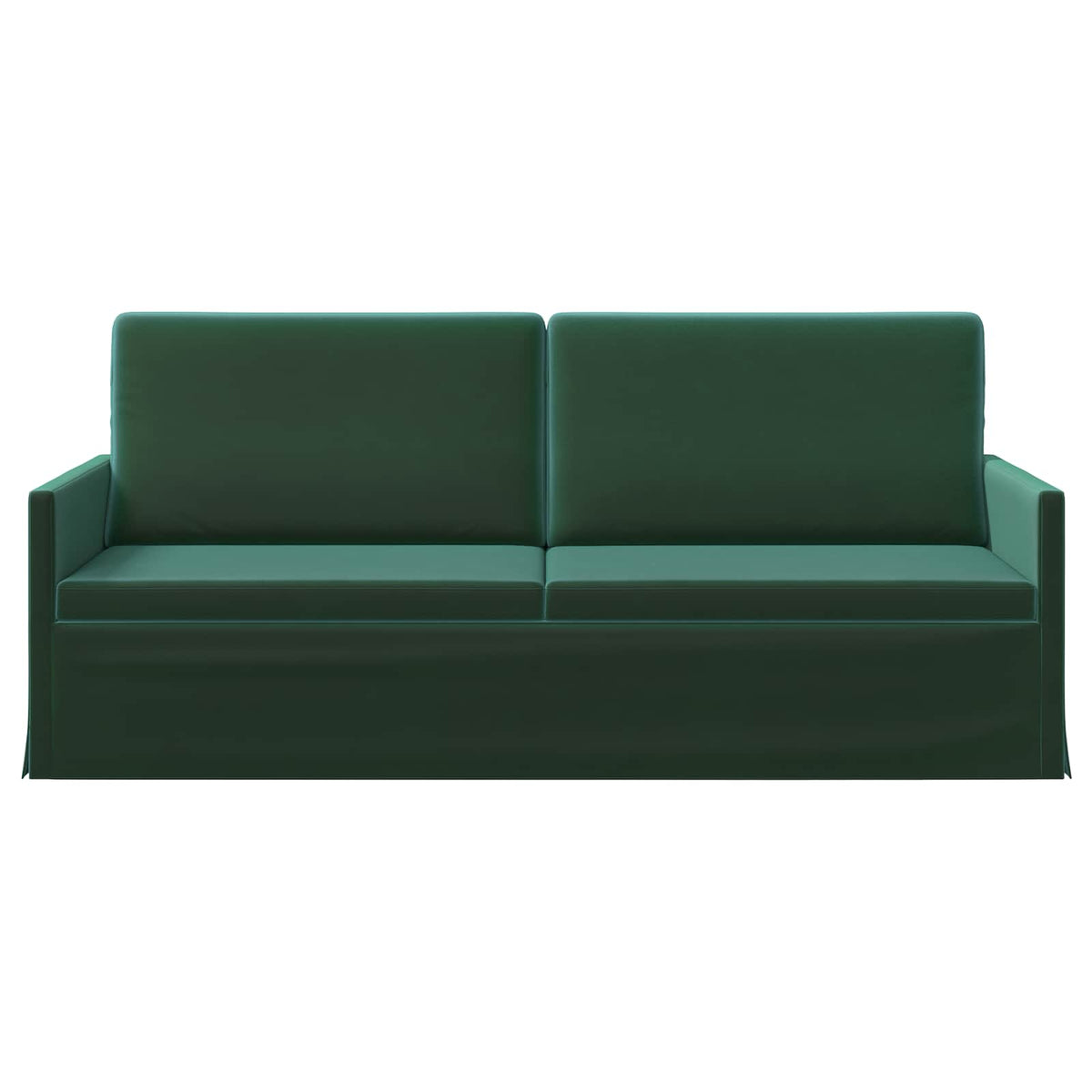 3 Seater Sofa Dark Green 190 x 81 x 82 cm Velvet
