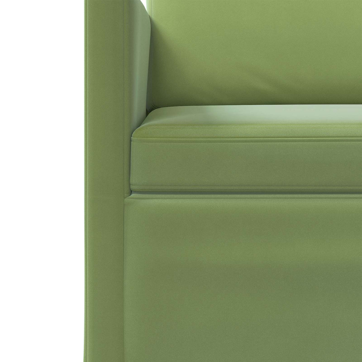 3 Seater Sofa Light Green 190 x 81 x 82 cm Velvet