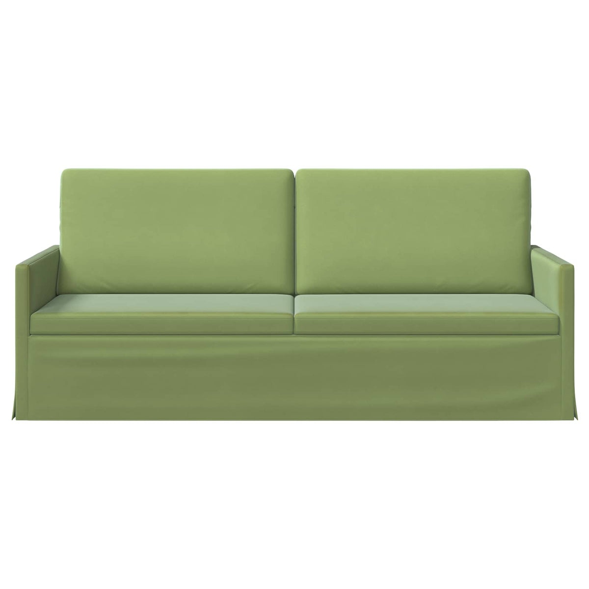 3 Seater Sofa Light Green 190 x 81 x 82 cm Velvet