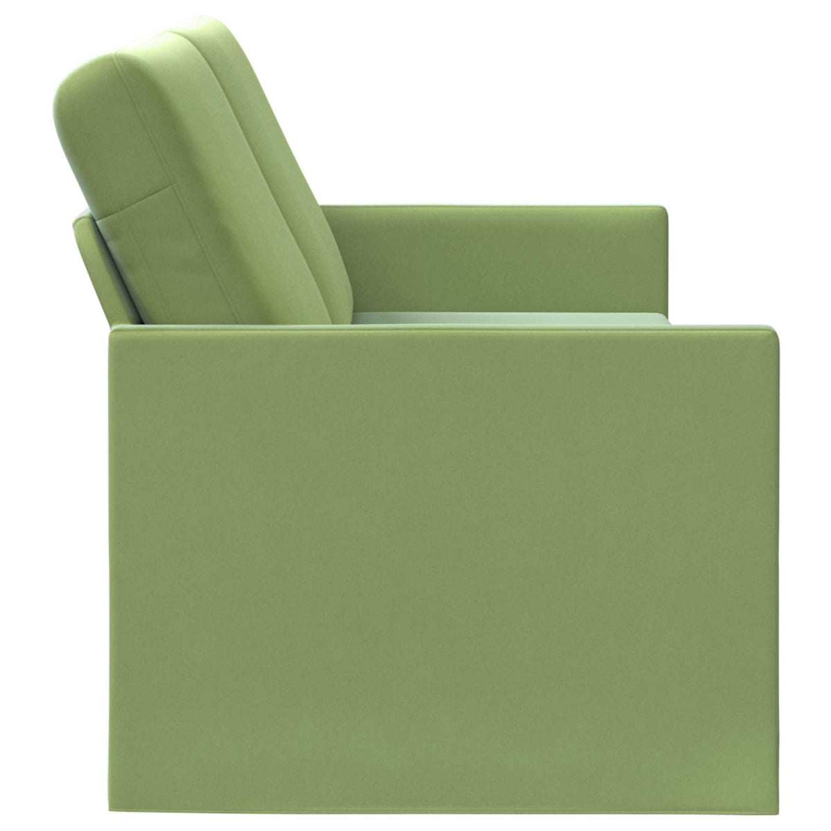 3 Seater Sofa Light Green 190 x 81 x 82 cm Velvet