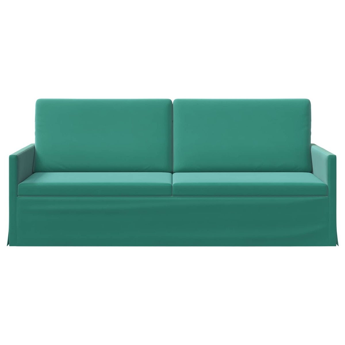 3 Seater Sofa Turquoise 190 x 81 x 82 cm Velvet