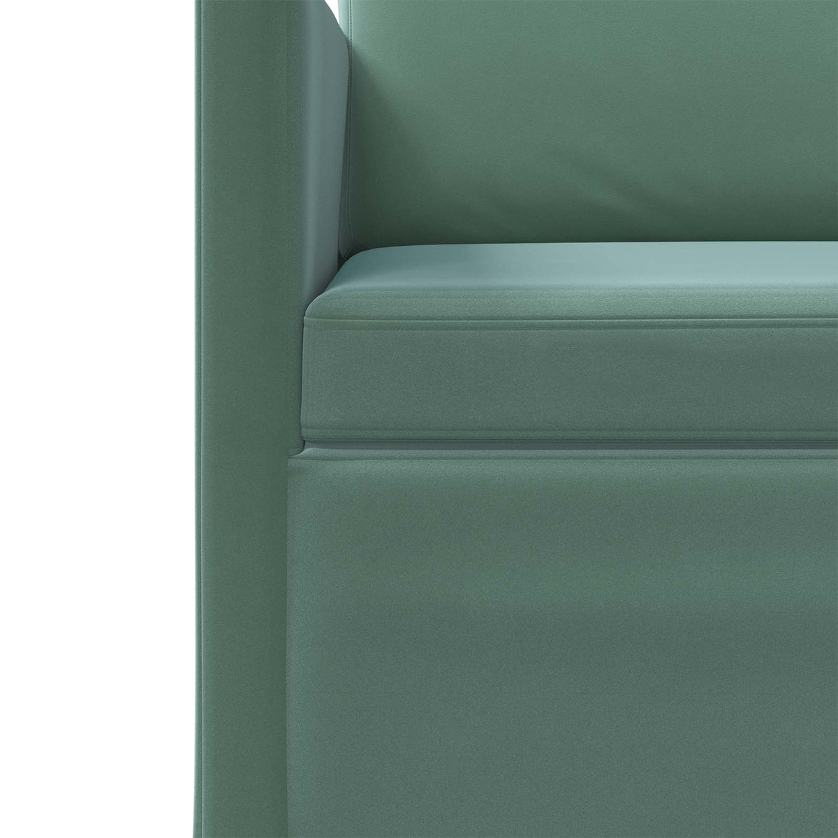 3 Seater Sofa Sea Green 190 x 81 x 82 cm Velvet