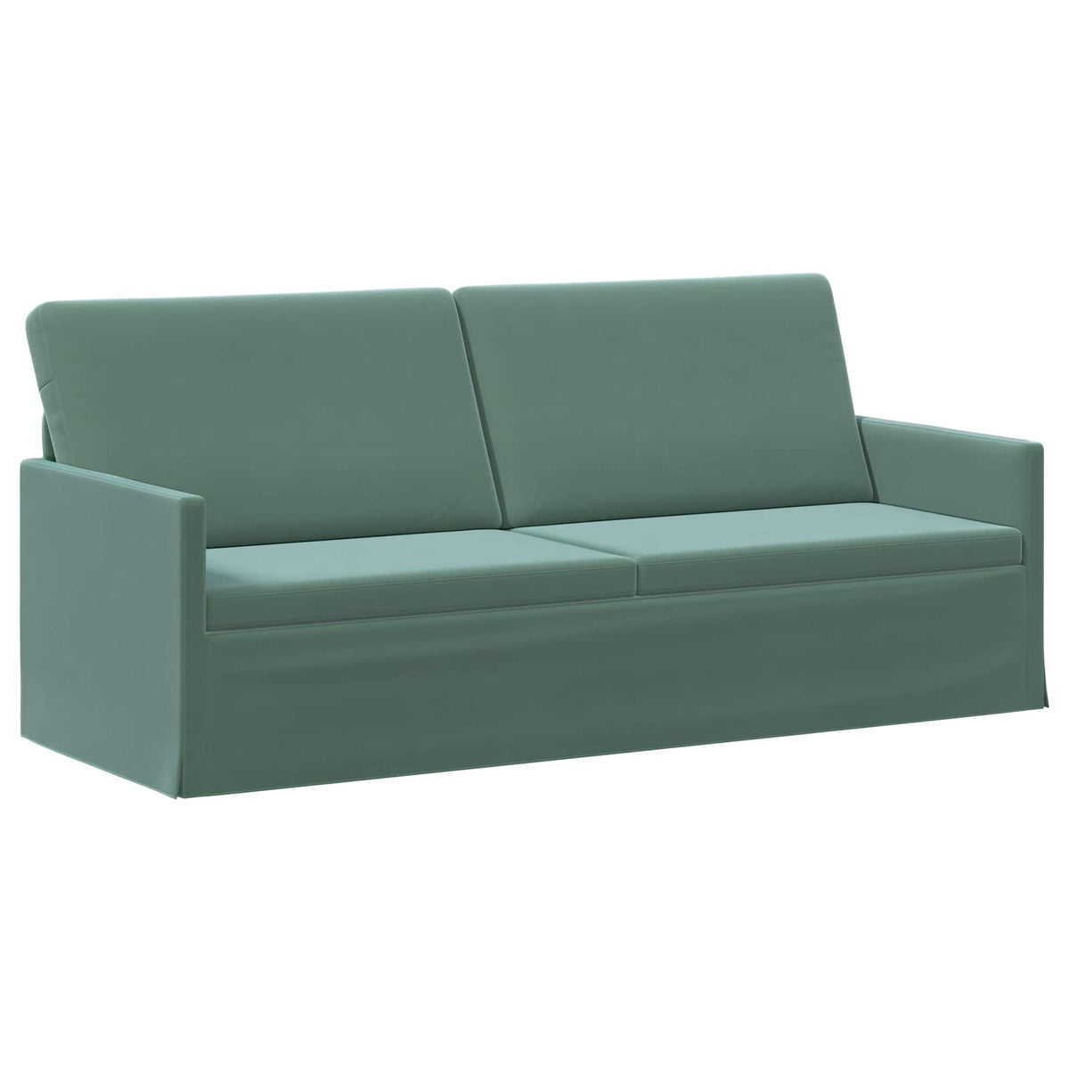 3 Seater Sofa Sea Green 190 x 81 x 82 cm Velvet