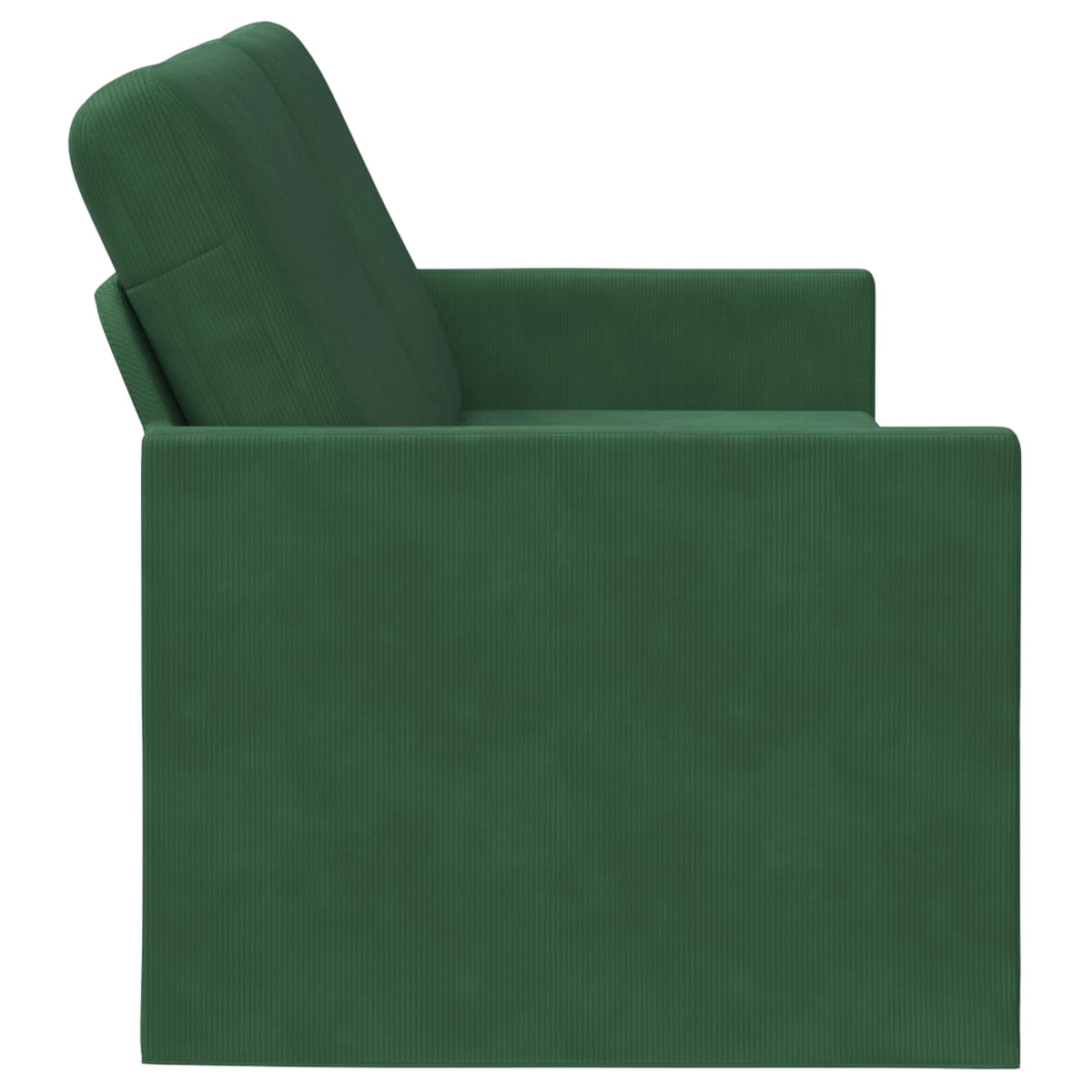 3 Seater Sofa Jungle Green 190 x 81 x 82 cm Corduroy Fabric