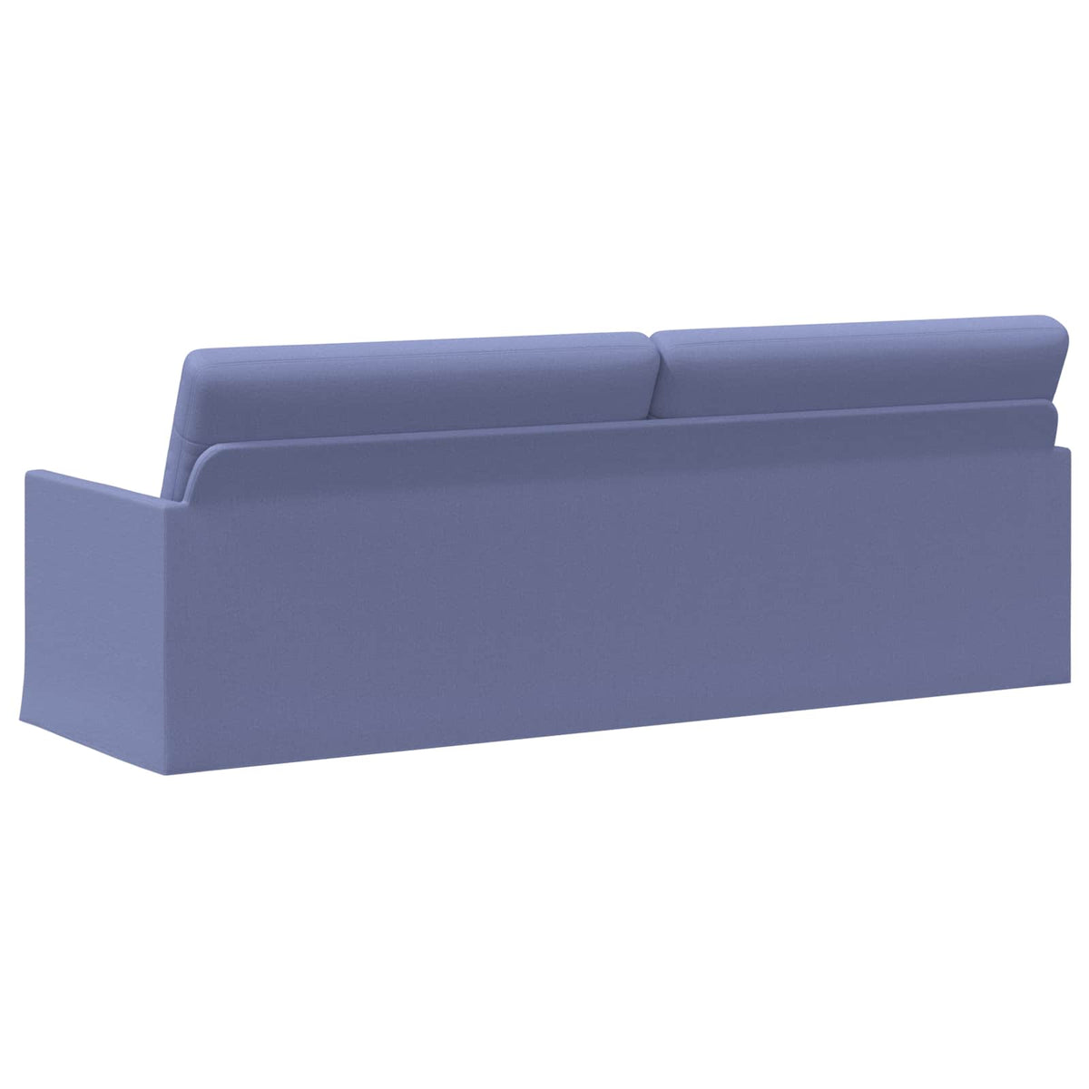3 Seater Sofa Jeans Blue 220 x 81 x 82 cm Fabric