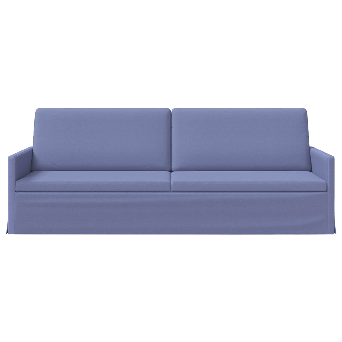 3 Seater Sofa Jeans Blue 220 x 81 x 82 cm Fabric