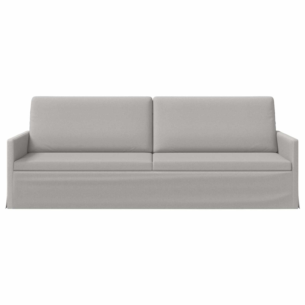 3 Seater Sofa Cloud Grey 220 x 81 x 82 cm Fabric