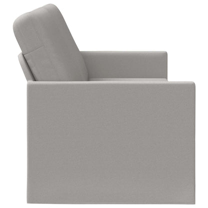 3 Seater Sofa Cloud Grey 220 x 81 x 82 cm Fabric