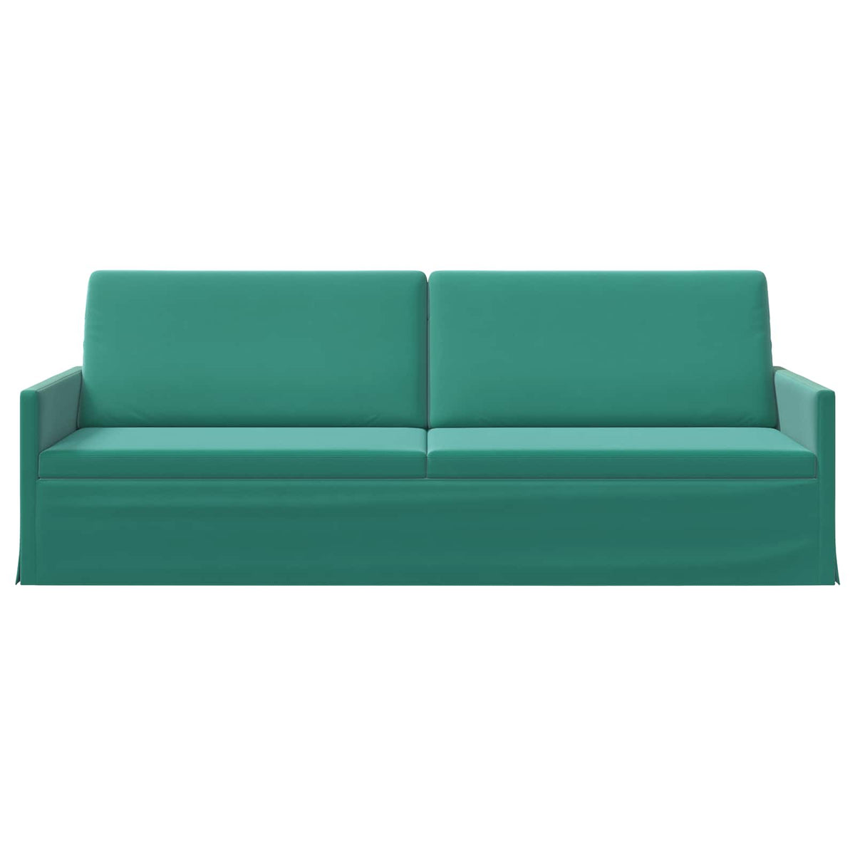 3 Seater Sofa Turquoise 220 x 81 x 82 cm Velvet