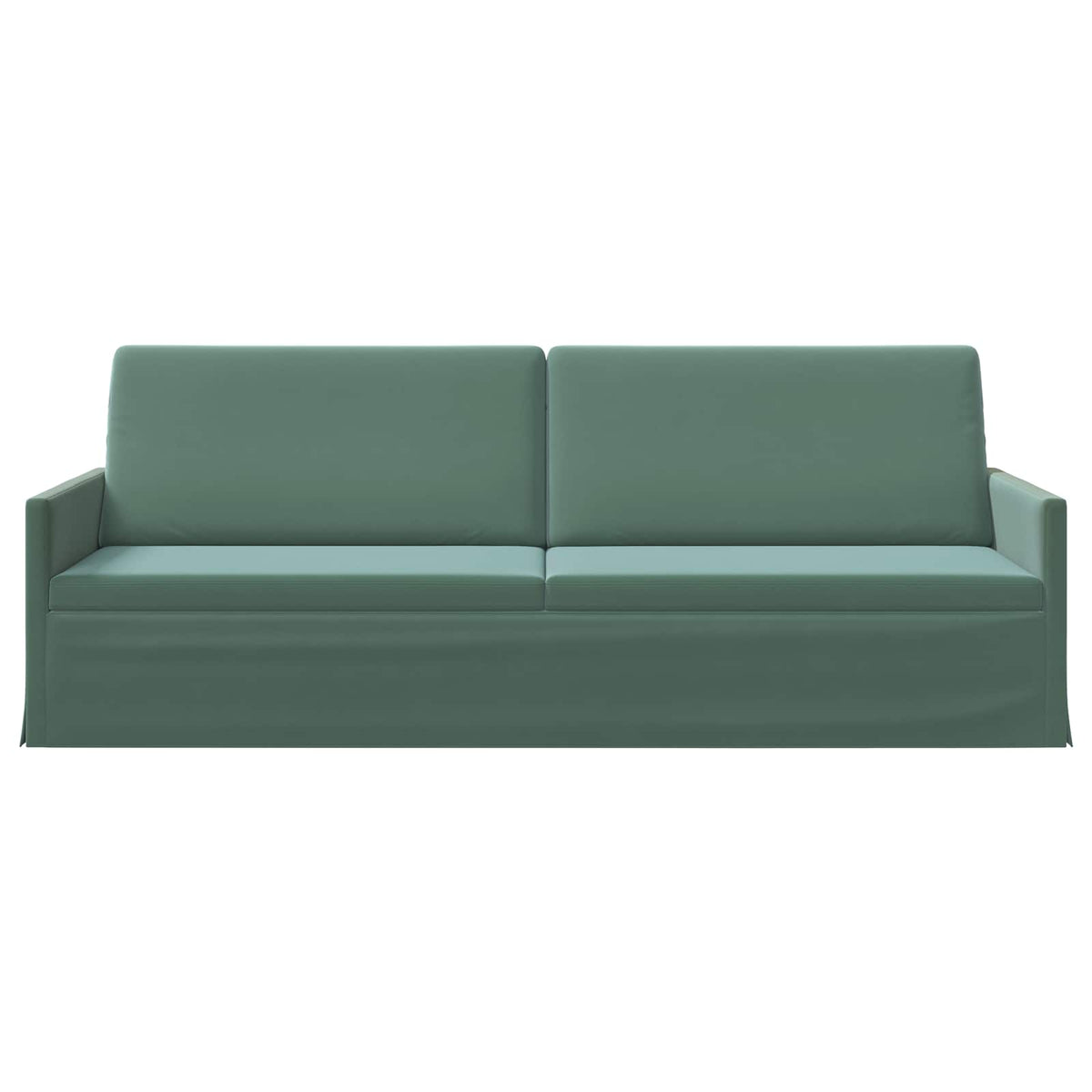 3 Seater Sofa Sea Green 220 x 81 x 82 cm Velvet