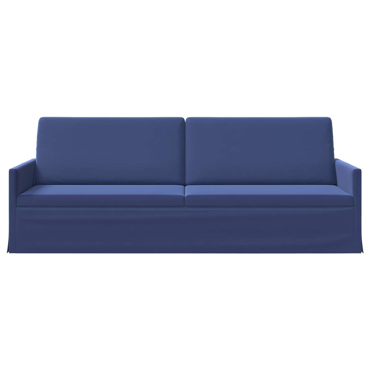 3 Seater Sofa Police Blue 220 x 81 x 82 cm Velvet