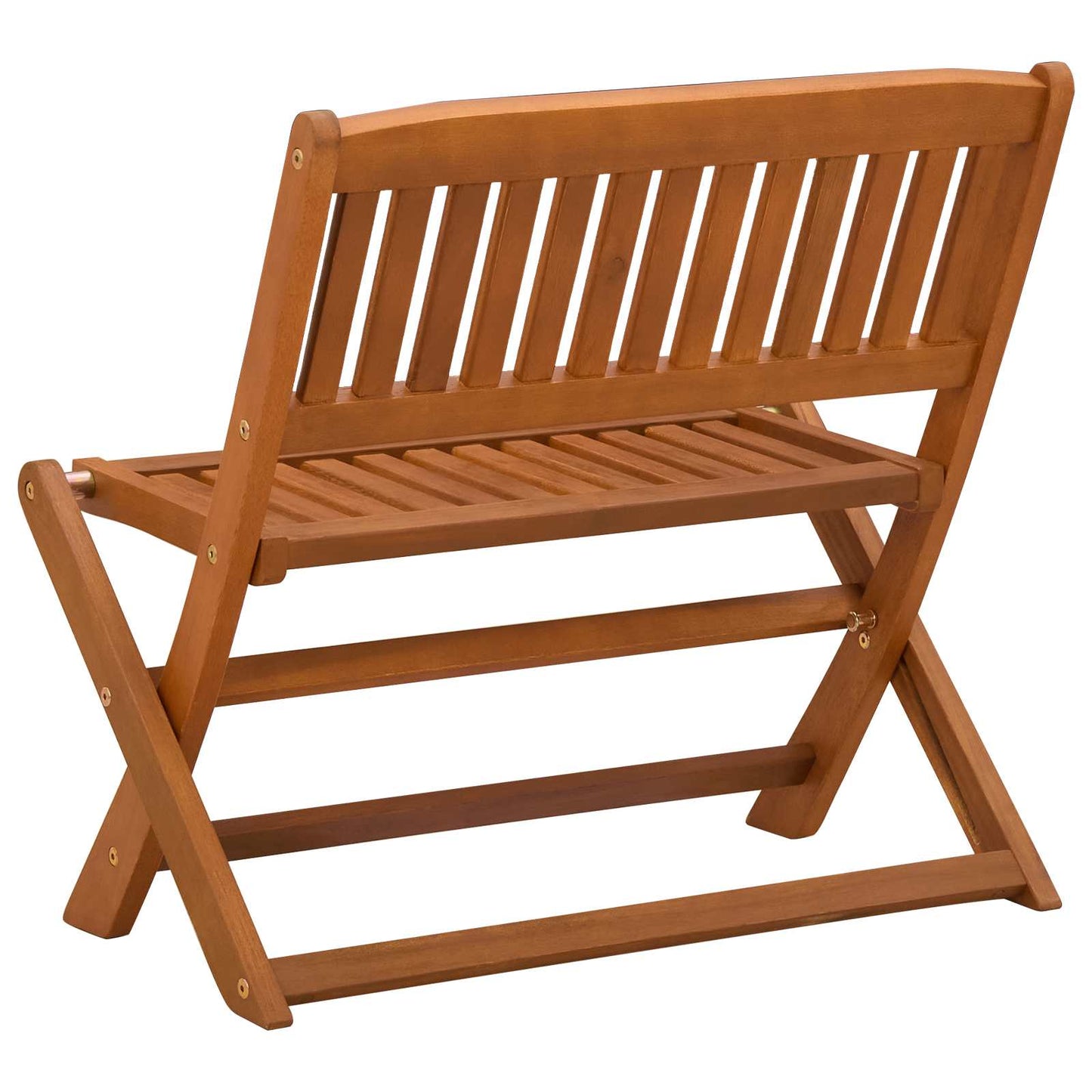 Children Bench Brown 61 x 38 x 57 cm Solid Eucalyptus Wood