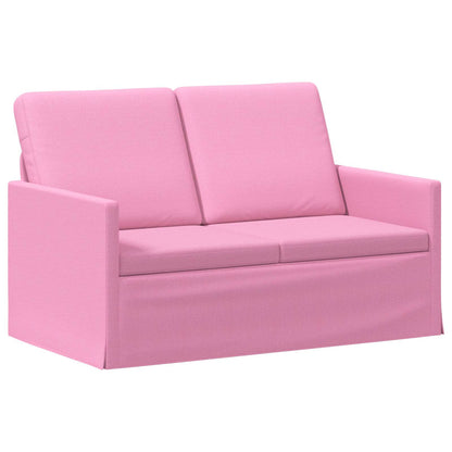 Sofa Set 2 pcs Pink Fabric