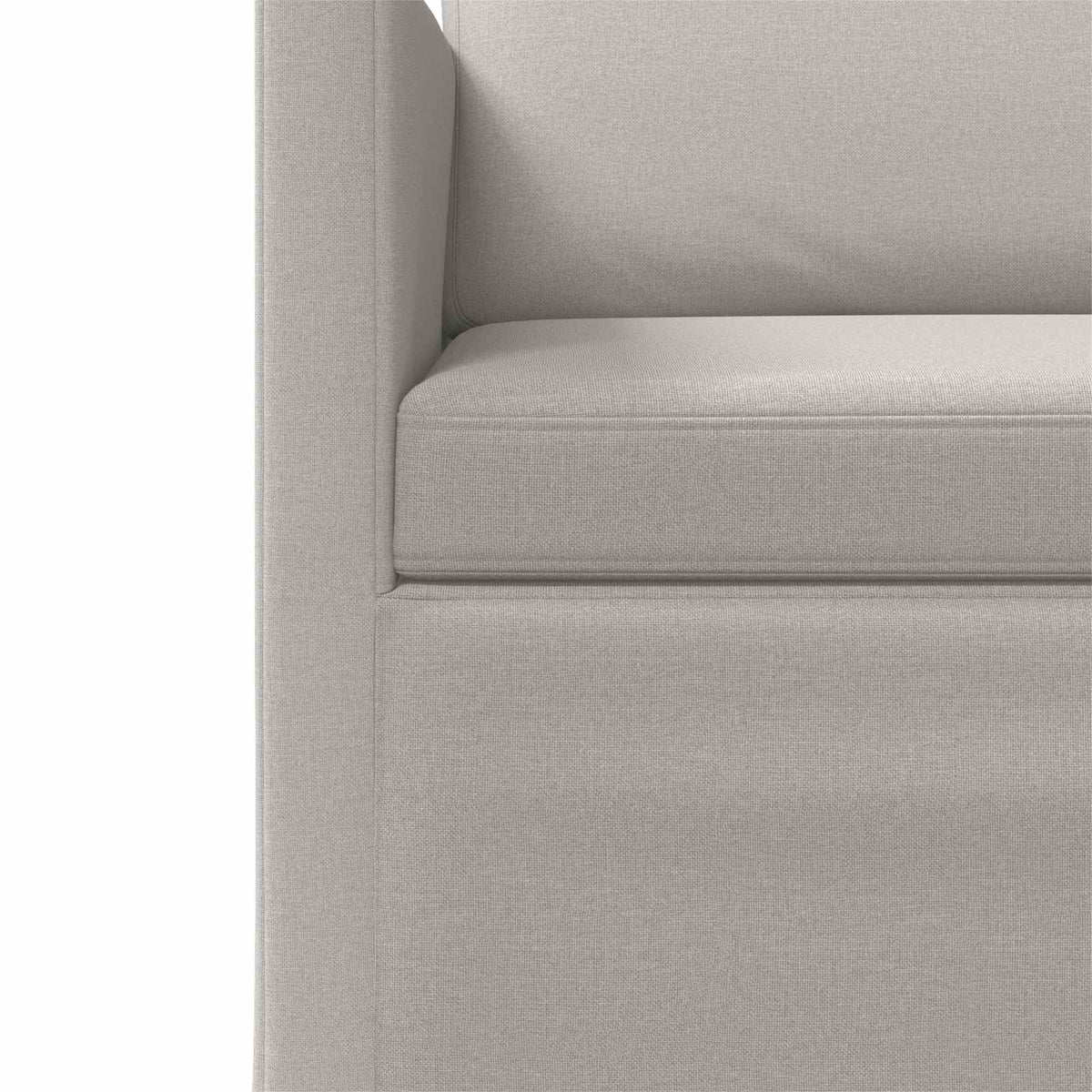 Sofa Set 2 pcs Cloud Grey Fabric