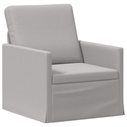 Sofa Set 2 pcs Cloud Grey Fabric