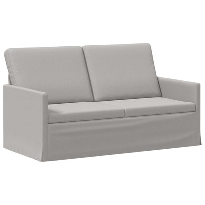 Sofa Set 2 pcs Cloud Grey Fabric