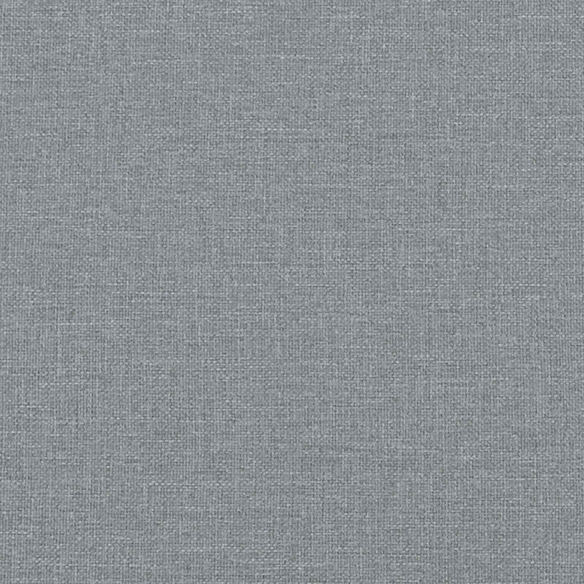 Sofa Set 2 pcs Light Grey Fabric
