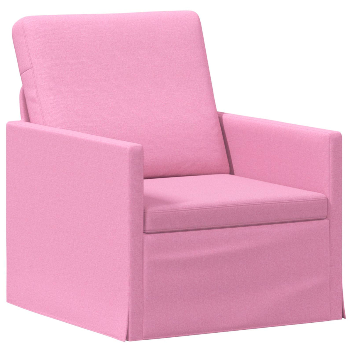 Sofa Set 2 pcs Pink Fabric