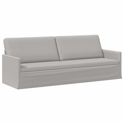 Sofa Set 2 pcs Cloud Grey Fabric