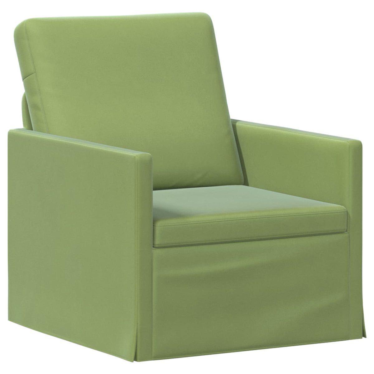 Sofa Set 2 pcs Light Green Velvet